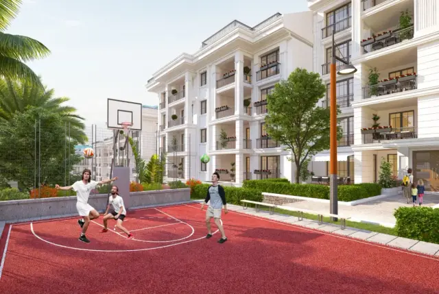 Büyükçekmece’de Yatay Mimarili Hemen Teslim Daireler-5