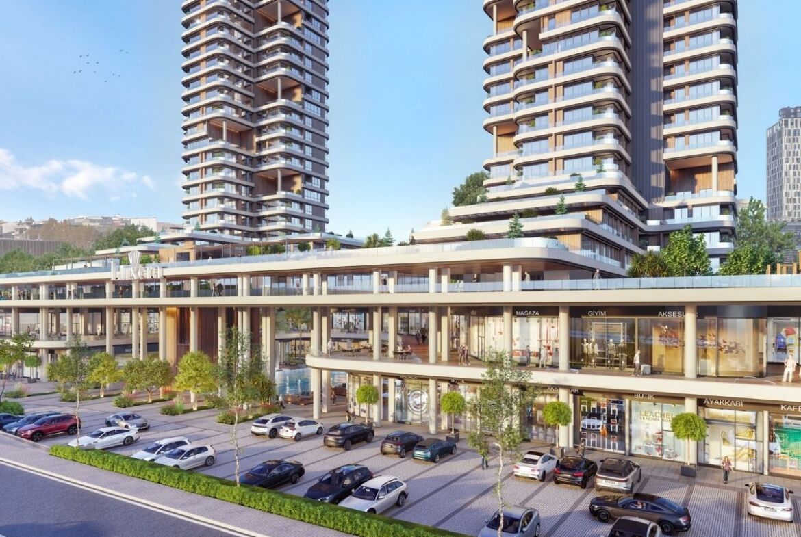 Wohnkomplex in Istanbul mit modernen und luxuriösen Residenzen-1