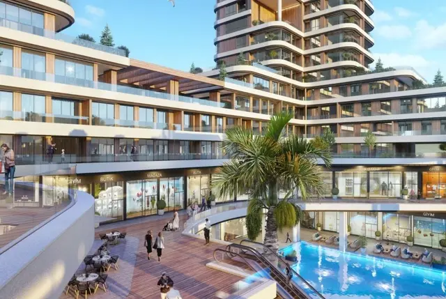 Wohnkomplex in Istanbul mit modernen und luxuriösen Residenzen-2
