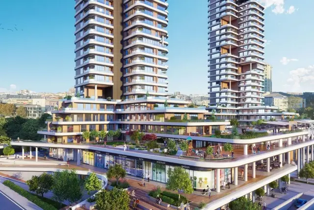 Wohnkomplex in Istanbul mit modernen und luxuriösen Residenzen-3