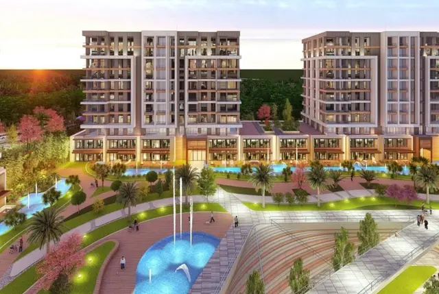 Wohnungen in Istanbul Başakşehir nahe Stadtkrankenhaus und Metro-2