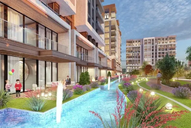 Wohnungen in Istanbul Başakşehir nahe Stadtkrankenhaus und Metro-3