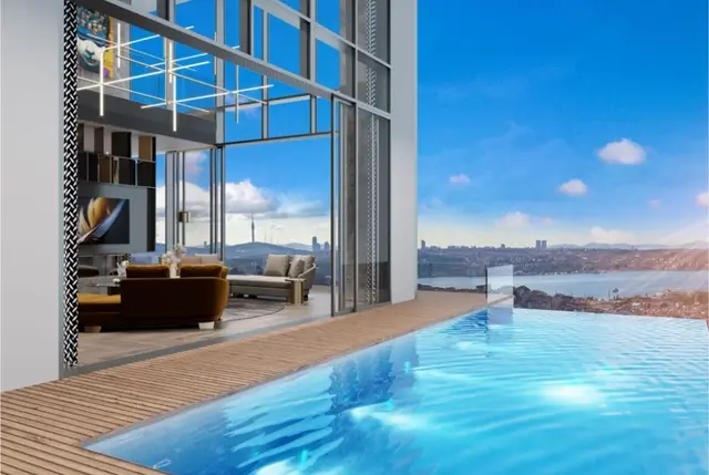 Nişantaşı’nda Boğaz Manzaralı Ultra Lüks Rezidanslar-7