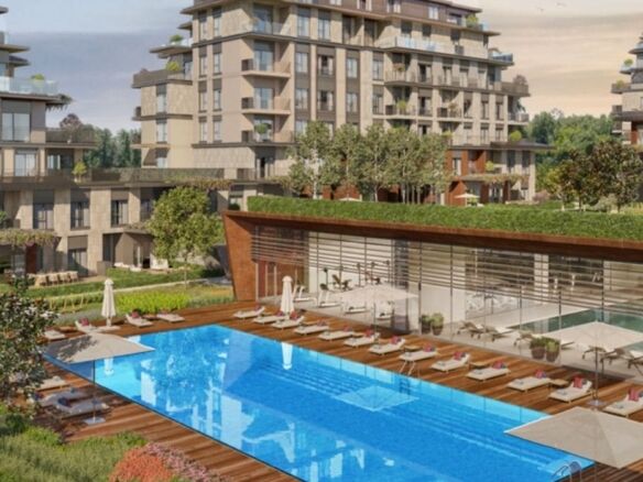 Wohnungen in Istanbul Sarıyer nahe Levent und Maslak-1