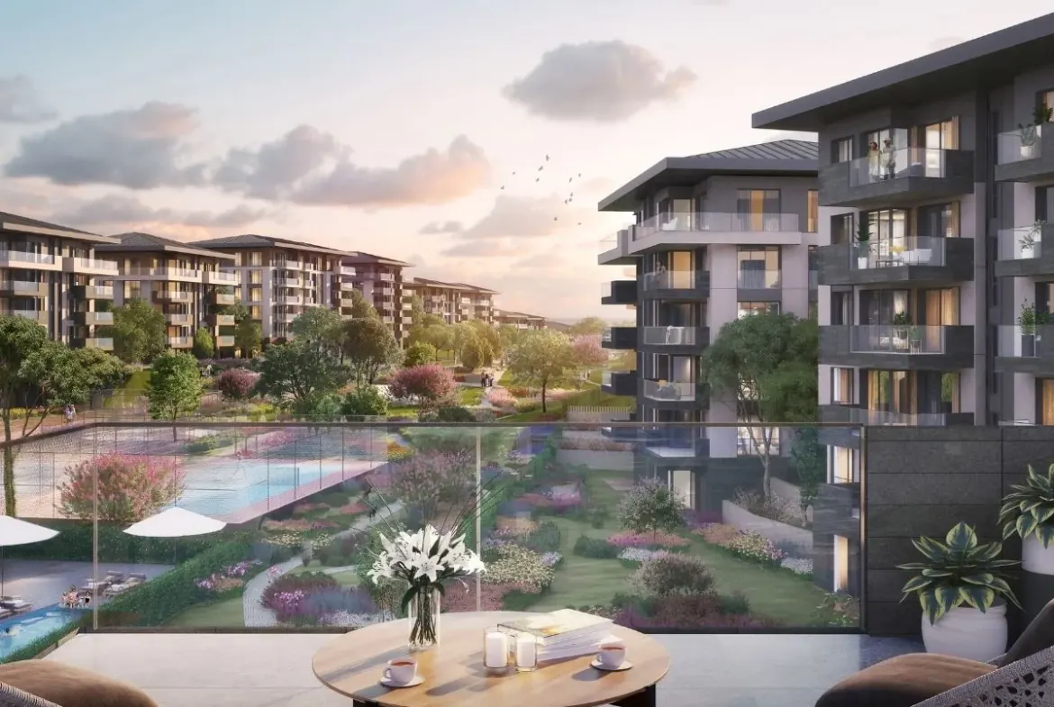 Atakent’te Yatay Mimarili Sitede Satılık Daireler-2