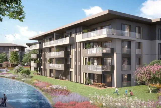 Atakent’te Yatay Mimarili Sitede Satılık Daireler-5