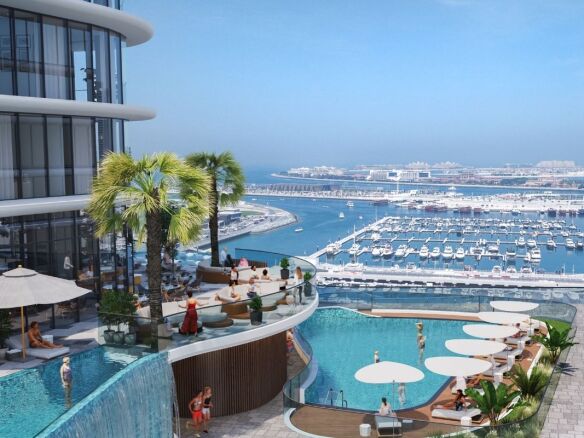 Dubai Harbour'da Satılık Lüks Akıllı Daireler-1