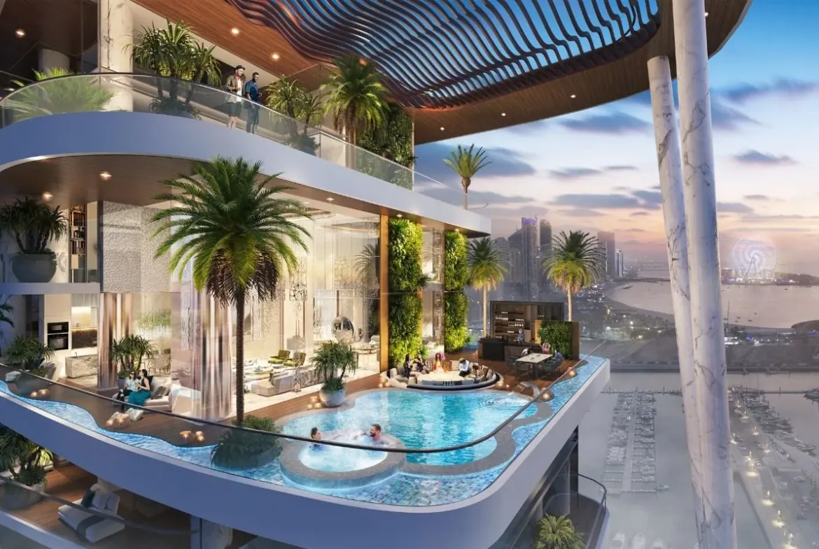 Residenzen im 49-stöckigen Turm in Dubai Harbour-1