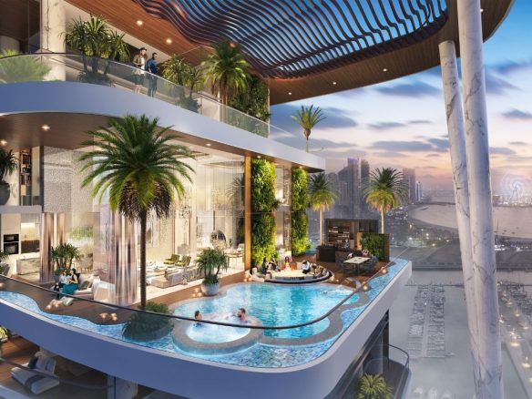 Dubai Harbour’da 49 Katlı Tasarım Kulesinde Konutlar-1