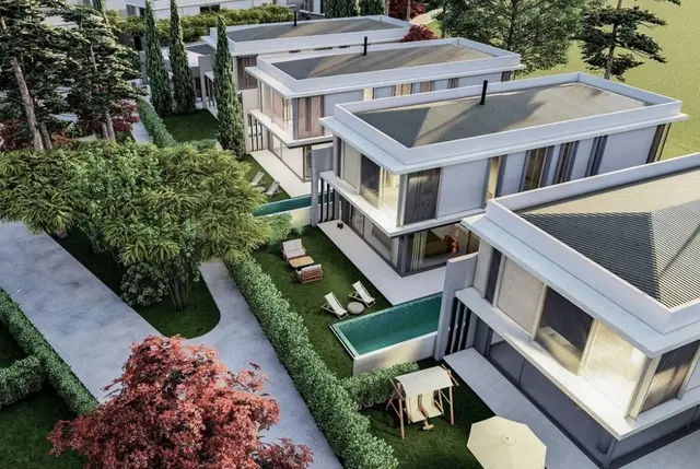 Antalya Döşemealtı'nda özel havuzlu 6+1 villa – dış görünüm 5
