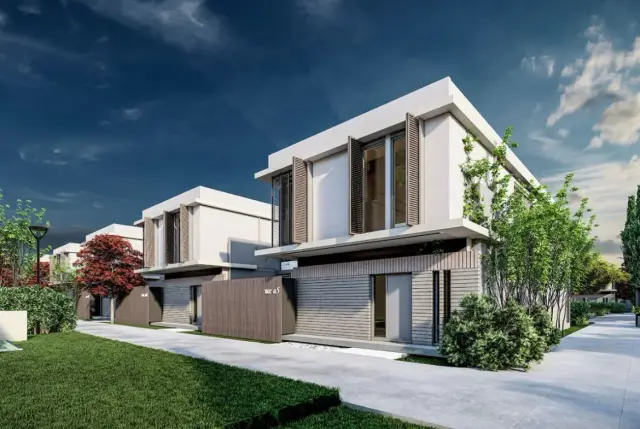 Antalya Döşemealtı'nda özel havuzlu 6+1 villa – dış görünüm 7