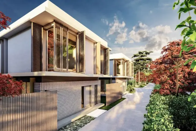 Antalya Döşemealtı'nda özel havuzlu 6+1 villa – dış görünüm 8