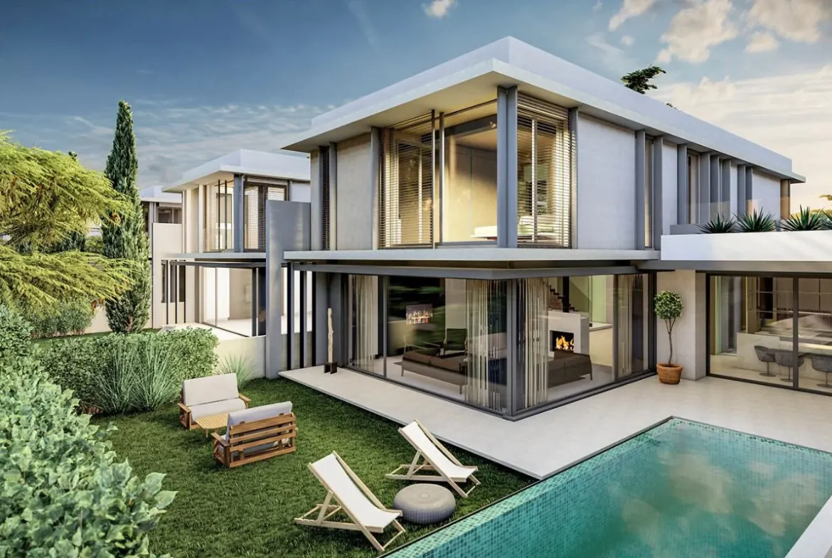 Antalya Döşemealtı'nda özel havuzlu 6+1 villa – dış görünüm 1