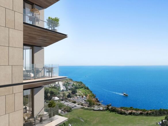 Antalya Lara'da Lüks Deniz Manzaralı Daireler-1
