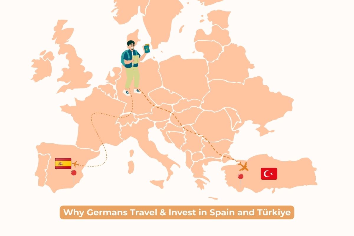 Deutsche reisten 2024 am häufigsten nach Spanien und in die Türkei: Wie beeinflusst dieser Trend Immobilieninvestitionen?
