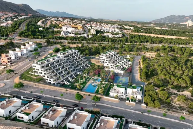 Penthouse-Wohnungen mit Panoramaterrasse zum Verkauf in Alicante-3