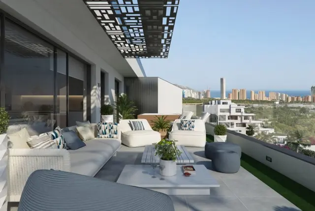 Penthouse-Wohnungen mit Panoramaterrasse zum Verkauf in Alicante-4