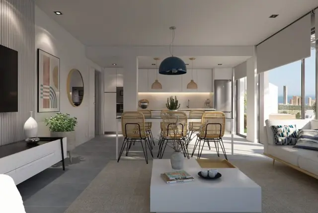 Penthouse-Wohnungen mit Panoramaterrasse zum Verkauf in Alicante-5