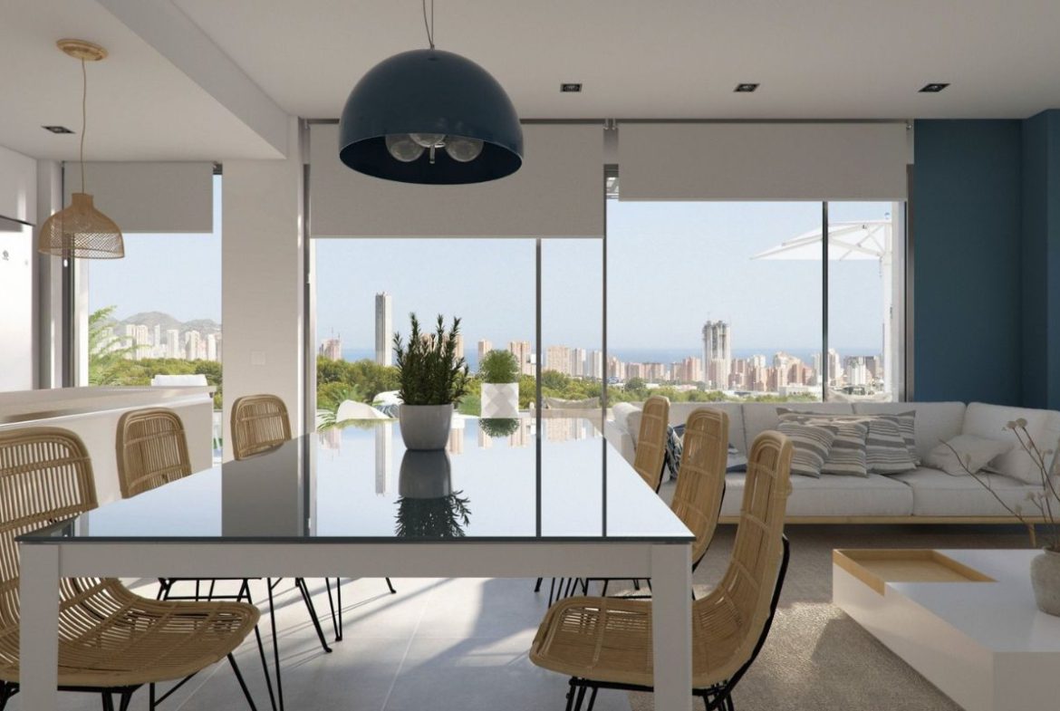 Penthouse-Wohnungen mit Panoramaterrasse zum Verkauf in Alicante-1