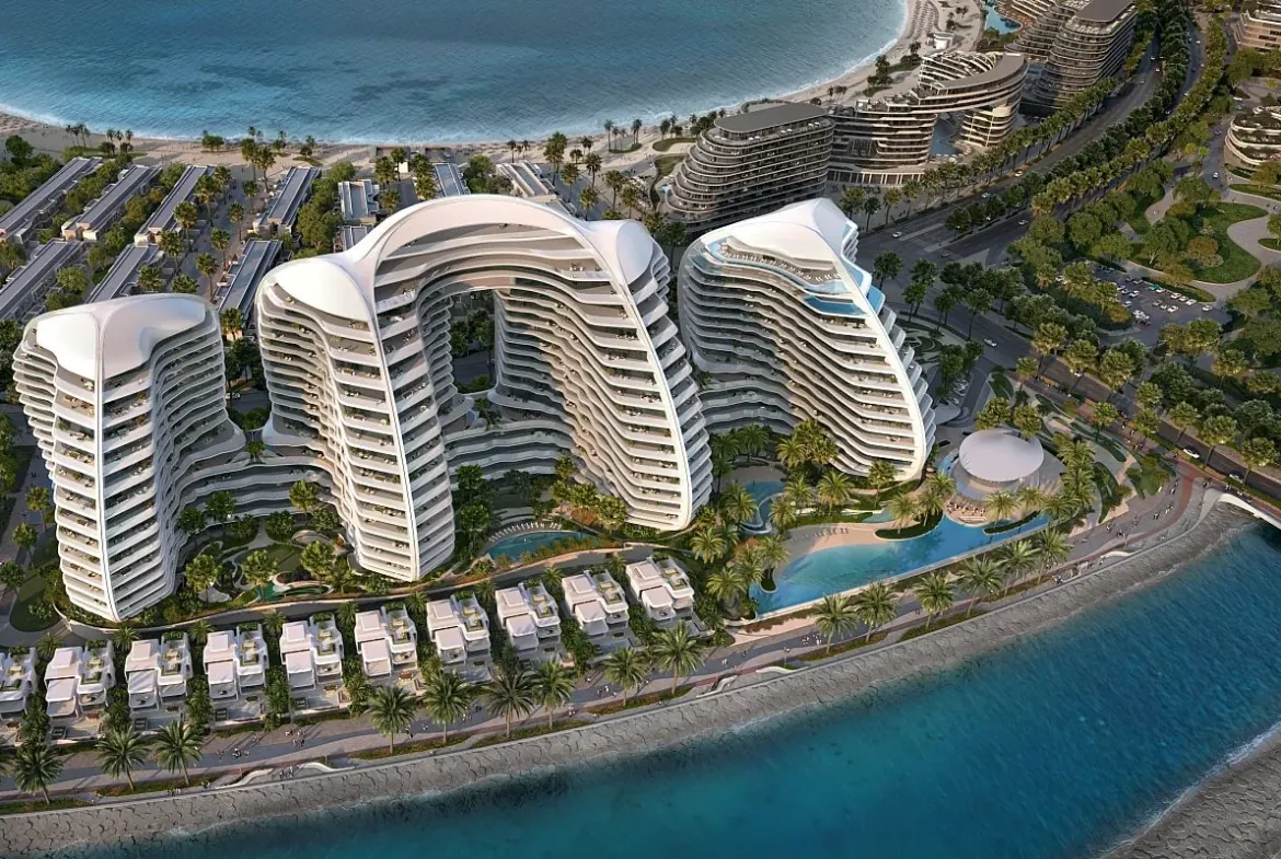 Al Marjan Adası’nda Denize Sıfır Daireler-1