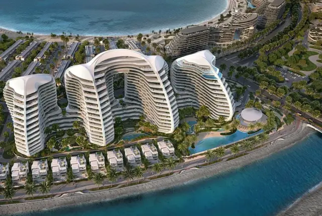 Al Marjan Adası’nda Denize Sıfır Daireler-1