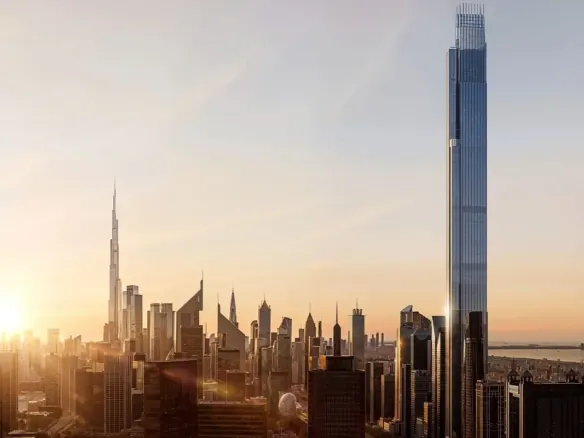 Wohnungen im zweithöchsten Turm der Welt in Dubai-1