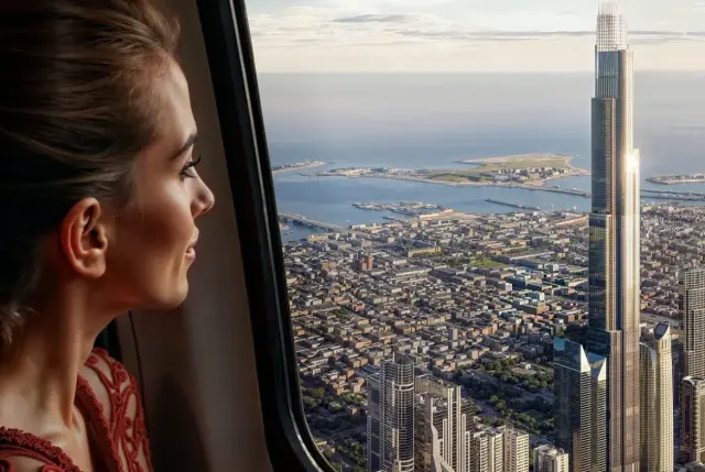 Wohnungen im zweithöchsten Turm der Welt in Dubai-3