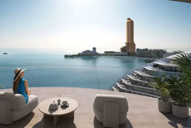 Al Marjan Adası’nda Denize Sıfır Daireler-8