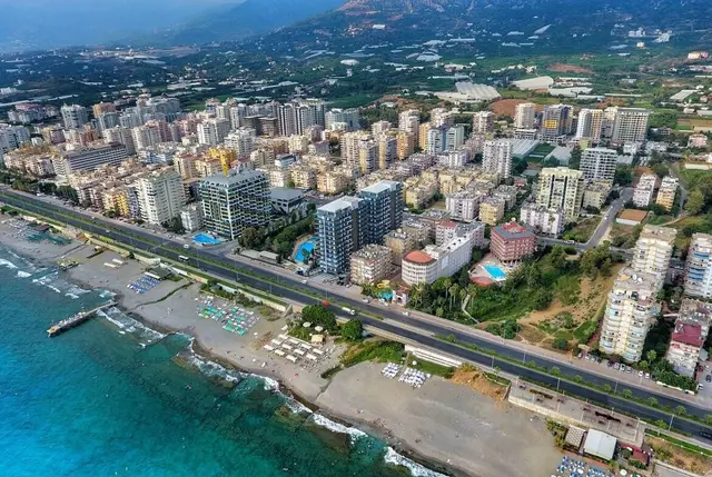 Wohnungen direkt am Meer mit Privatstrand in Alanya Mahmutlar-3