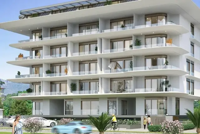 Wohnungen in einer Anlage direkt am Meer in Alanya Kestel-3