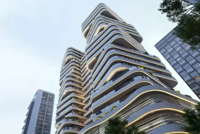 Dubai'de Kanal Manzaralı Satılık Modern Daireler-2
