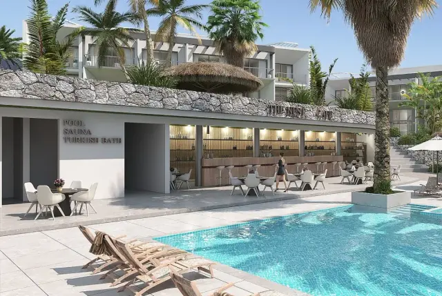 Meerblick Wohnungen nahe Golfplätzen in Kyrenia Nordzypern-7
