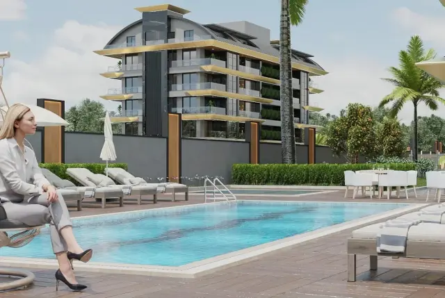 Wohnungen in Strandnähe in Alanya-3
