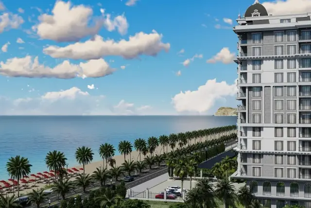 Ferienwohnungen direkt am Meer in Alanya Mahmutlar-3