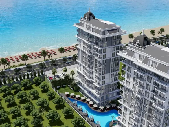 Ferienwohnungen direkt am Meer in Alanya Mahmutlar-1