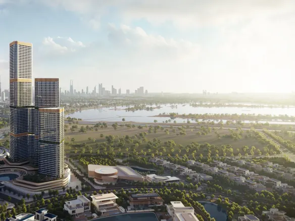 Esnek Taksitli Dubai Hartland Modern Daireler-1