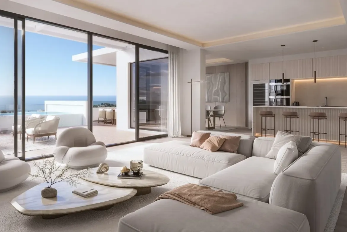 Sea View Houses with Private Pool in Benalmadena