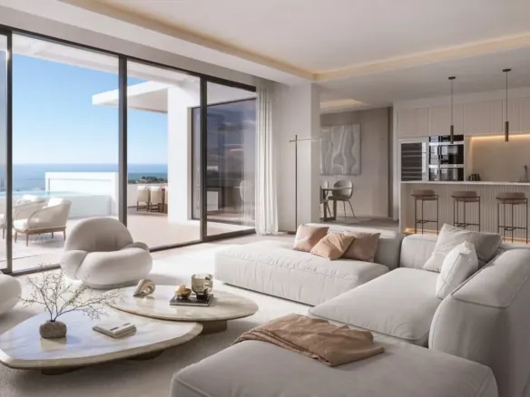 Häuser mit Meerblick und privatem Pool in Benalmádena-1