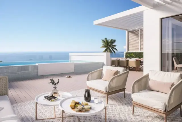 Häuser mit Meerblick und privatem Pool in Benalmádena-2