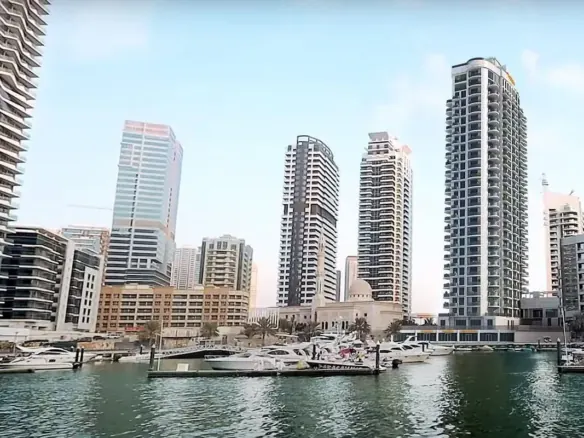 Harika Marina Manzaralı Dubai Daireleri-1