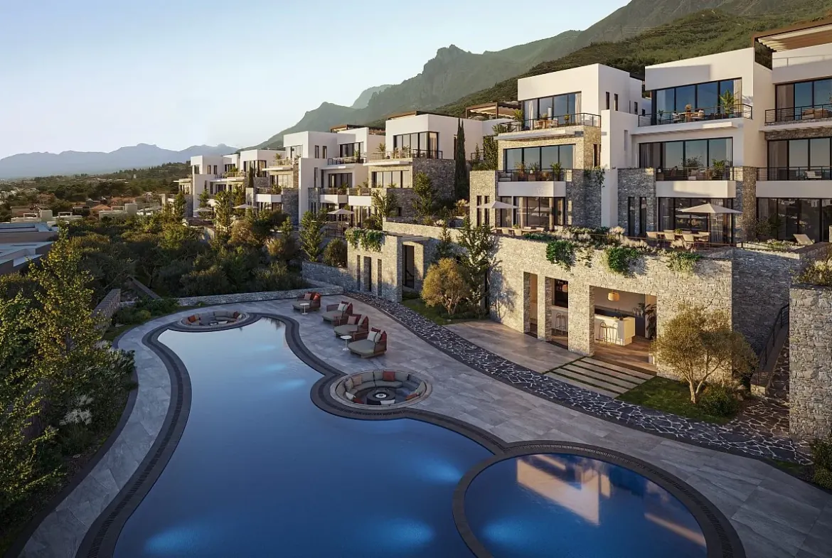 Ferienwohnungen zum Verkauf in Kyrenia Nordzypern-1