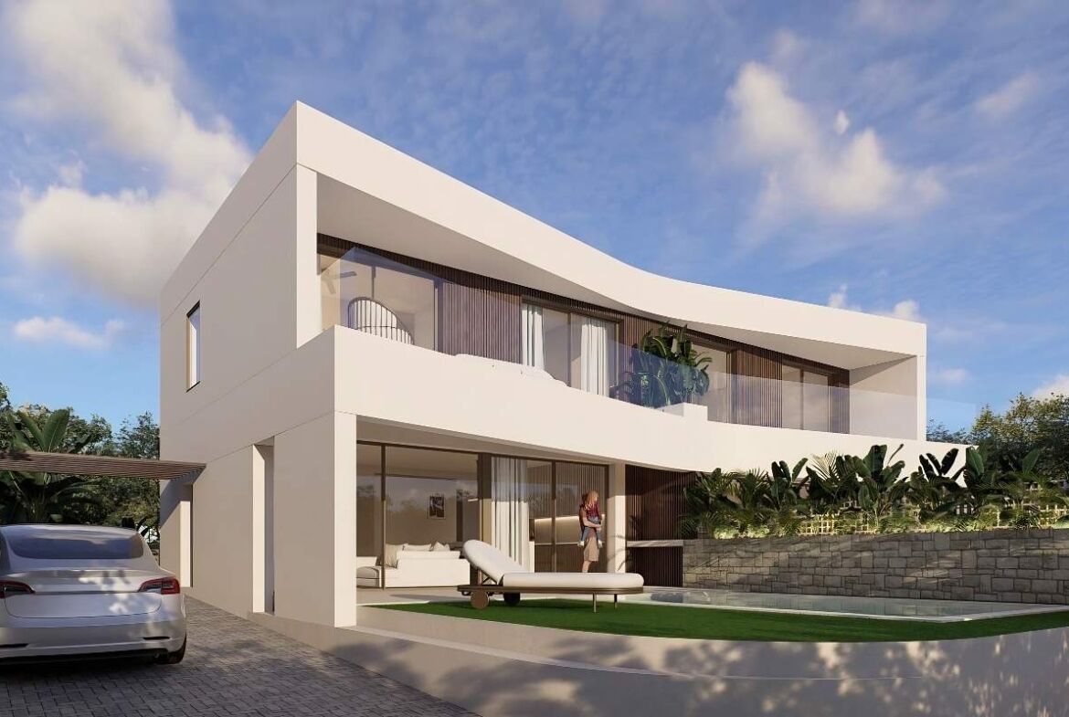 Luxuriöses Haus mit luftigem Balkon Rückzugsort in Alicante-1
