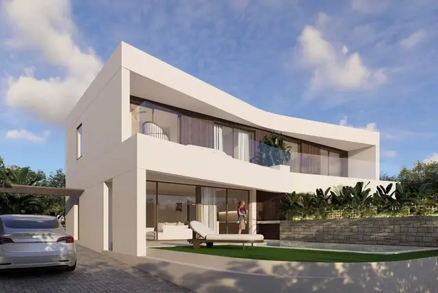 Luxuriöses Haus mit luftigem Balkon Rückzugsort in Alicante-1