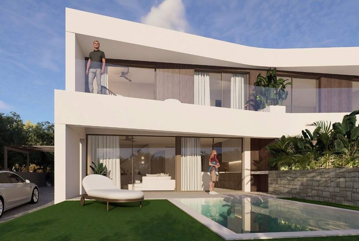 Luxuriöses Haus mit luftigem Balkon Rückzugsort in Alicante-2