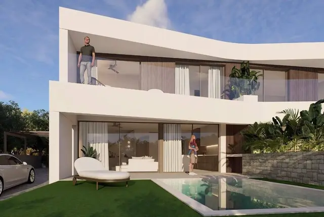 Luxuriöses Haus mit luftigem Balkon Rückzugsort in Alicante-2
