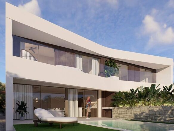 Luxuriöses Haus mit luftigem Balkon Rückzugsort in Alicante-3