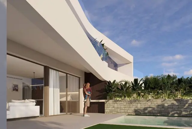 Luxuriöses Haus mit luftigem Balkon Rückzugsort in Alicante-4