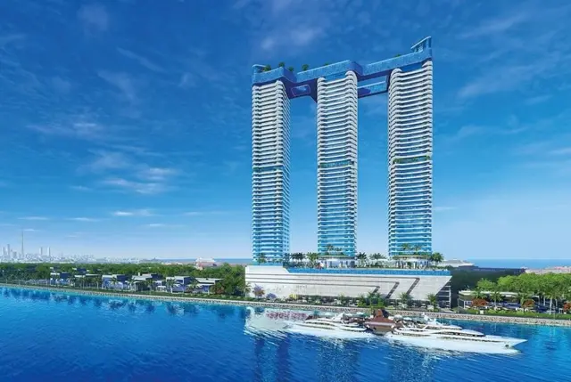 Dubai Maritime City’de Balkonu Havuzlu Eşyalı Daireler-2