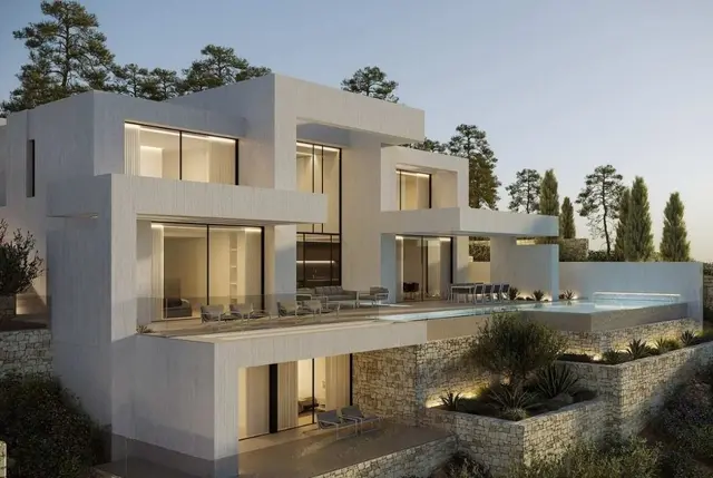 Costa Blanca Jávea’da Panoramik Manzaralı Lüks Villa-4