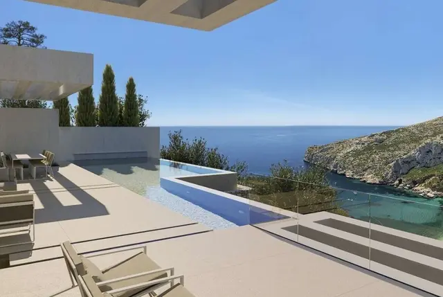 Costa Blanca Jávea’da Panoramik Manzaralı Lüks Villa-5
